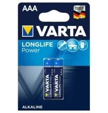 Батарейка Varta LONGLIFE Power Alkaline LR03 * 2 (04903121412)
