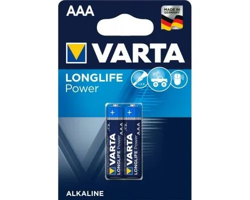 Батарейка Varta LONGLIFE Power Alkaline LR03 * 2 (04903121412)