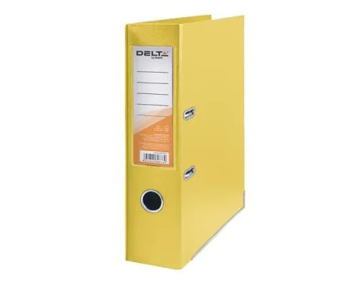 Папка - регистратор Delta by Axent double-sided PP 7,5 cм, assembled, yellow (D1712-08C)