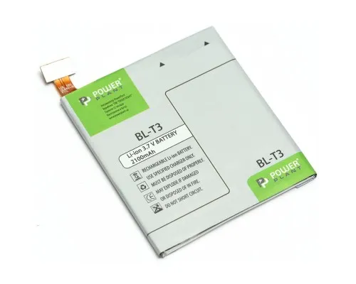 Аккумуляторная батарея PowerPlant LG BL-T3 (F100, F100L, F100S) 2100mAh (DV00DV6292)