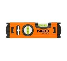 Рівень Neo Tools алюминиевый 20 см, 2 вiчка (71-030)