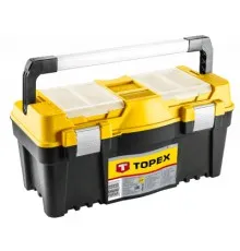 Ящик для инструментов Topex 25 ", с алюминиевой ручкой (79R129)
