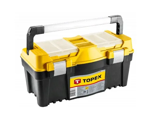 Ящик для інструментів Topex 25 , с алюминиевой ручкой (79R129)