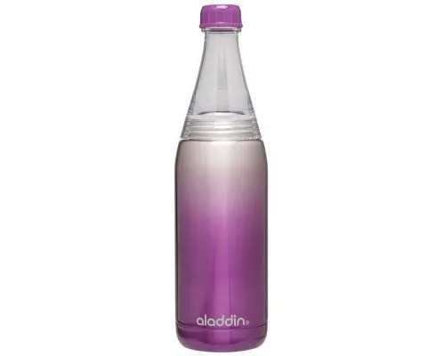 Бутылка для воды Aladdin Fresco Twist&Go 0,6 л фиолетовая (6939236337199)