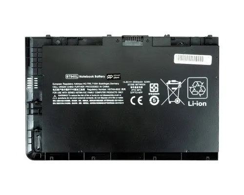 Аккумулятор для ноутбука HP EliteBook Folio 9470m (BT04XL, HP9470PB) 14.8V 3500mAh PowerPlant (NB460670)