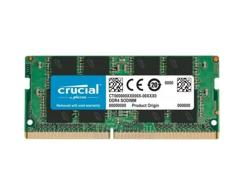 Модуль памяті для ноутбука SoDIMM DDR4 32GB 3200 MHz Micron (CT32G4SFD832A)