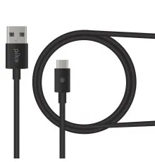 Дата кабель USB 2.0 AM to Type-C 1.2m black Piko (1283126489174)
