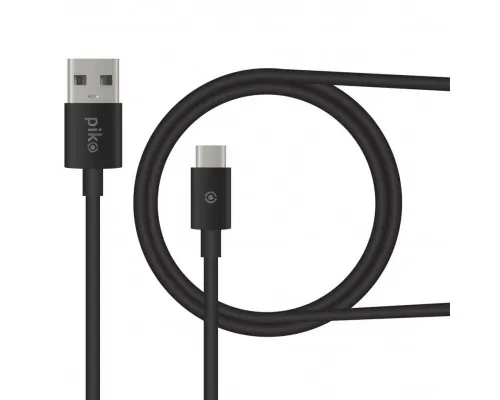 Дата кабель USB 2.0 AM to Type-C 1.2m black Piko (1283126489174)