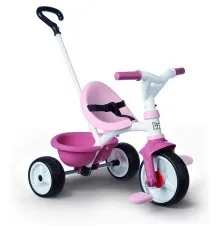 Детский велосипед Smoby Be Move 2 в 1 с багажником Розовый (740332)