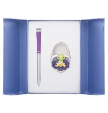 Ручка кулькова Langres набір ручка + гачок для сумки Fairy Tale Фіолетовий (LS.122027-07)