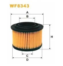 Фільтр паливний Wixfiltron WF8343