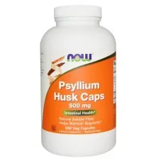 Травы Now Foods Подорожник (Псилиум), Psyllium Husks, 500 мг, 500 капсул (NOW-05972)