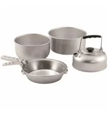 Набір туристичного посуду Easy Camp Adventure Cook Set L Silver (929030)