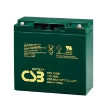 Батарея до ДБЖ CSB EVX12200 12В 20 Ач (EVX12200)