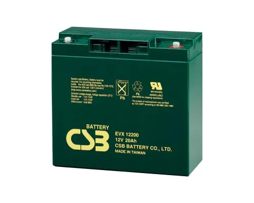 Батарея к ИБП CSB EVX12200 12В 20 Ач (EVX12200)