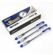 Ручка масляна Baoke 0.7 мм, синя Smooth (PEN-BAO-B32-BL)