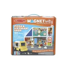 Игровой набор Melissa&Doug магнитный Магазин пиццы и мороженого (MD30658)
