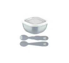 Набір дитячого посуду Tramontina Baby Le Petit 23797/603 gray 3 предмети (6710905)
