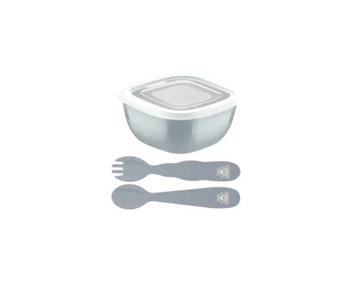 Набор детской посуды Tramontina Baby Le Petit 23797/603 gray 3 предмета (6710905)