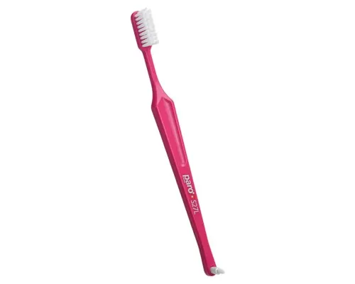 Зубна щітка Paro Swiss S27L мяка рожева (7610458007396-pink)