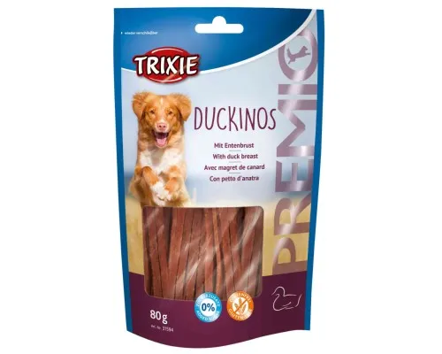 Лакомство для собак Trixie Premio Duckinos утка 80 г (4011905315942)