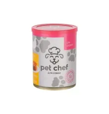 Консерви для собак Pet Chef паштет з куркою для цуценят 360 г (4820255190372)