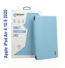 Чехол для планшета BeCover Soft Edge Pencil mount Apple iPad Air 4 10.9 2020/2021 Light Blue (706821)