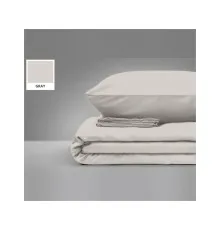 Постільна білизна MirSon Бязь Premium Light Gray 143х210х2 (2200000950734)