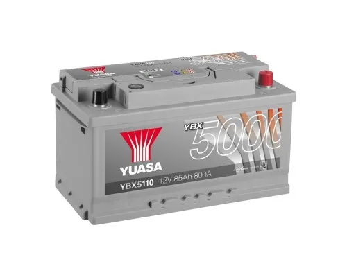 Аккумулятор автомобильный Yuasa 12V 85Ah Silver High Performance Battery (YBX5110)