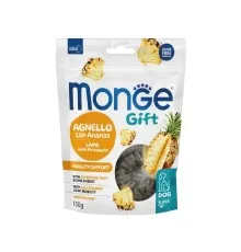 Лакомство для собак Monge Gift Dog Mobility support ягнятина с ананасами 150 г (8009470085717)