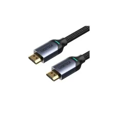 Кабель мультимедійний HDMI to HDMI 2.0m V.2.1 8K 60Hz HDR10 HLG 48Gbps YUV 444 Choetech (XHH01-BK)