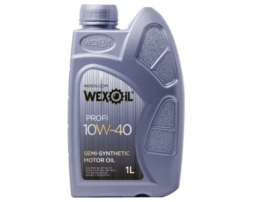 Моторное масло WEXOIL Profi 10w40 1л (WEXOIL_62556)