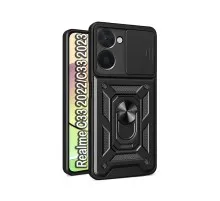 Чохол до мобільного телефона BeCover Military Realme C33 2022/C33 2023 Black (709170)