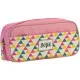 Пенал Cool For School 2 відділення Рожевий (J-2396-pink)