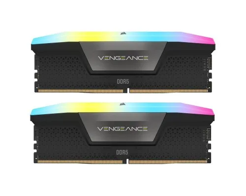 Модуль памяті для компютера DDR5 32GB (2x16GB) 7200 MHz Vengeance RGB Corsair (CMH32GX5M2X7200C34)