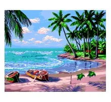 Картина по номерам ZiBi Райские острова 40*50 см. ART Line (ZB.64177)