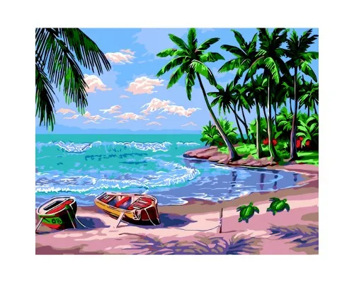 Картина по номерам ZiBi Райські острови 40*50 см ART Line (ZB.64177)