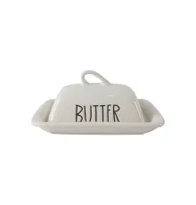 Масленка кухонная Limited Edition Butter 19.2 см Бежева (JH4879-1)