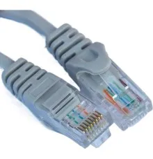 Патч-корд 0.5м UTP cat.5e, CCA, grey GEAR (GPC-UTPCCARJ45-0.5G)