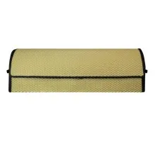 Сумка-органайзер EVAtech XL-PRO 32x100x30 см. Ромб бежевий з чорним кантом (BS13643OX3RIB)