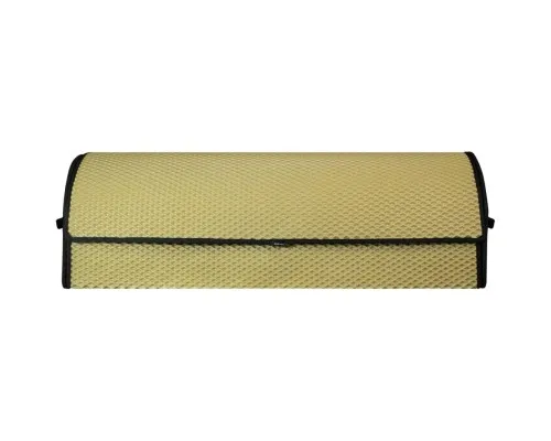 Сумка-органайзер EVAtech XL-PRO 32x100x30 см. Ромб бежевий з чорним кантом (BS13643OX3RIB)