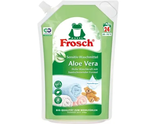 Гель для прання Frosch Aloe Vera Sensitiv 1.8 л (4001499960239)