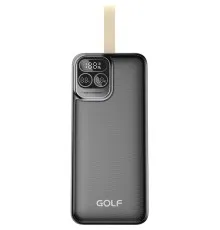 Батарея универсальная Golf P54 40000mah (PD20W+QC22.5W) Black (964380)