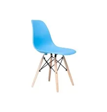 Кухонний стілець Richman Жаклін Ніжки дерев'яні Блакитний (ADD0001649)