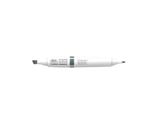 Маркер Winsor&Newton двусторонний Pigment marker (151) Серый нейтральный 5 (884955040751)