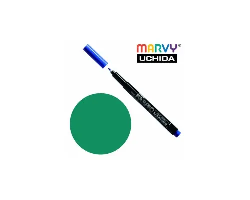 Художественный маркер Marvy Зеленый, д/св. тканей, односторонний, 2мм, #522, Fine point (028617520407)