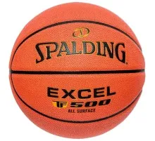 Мяч баскетбольный Spalding Excel TF-500 помаранчевий Уні 7 76797Z (689344403755)