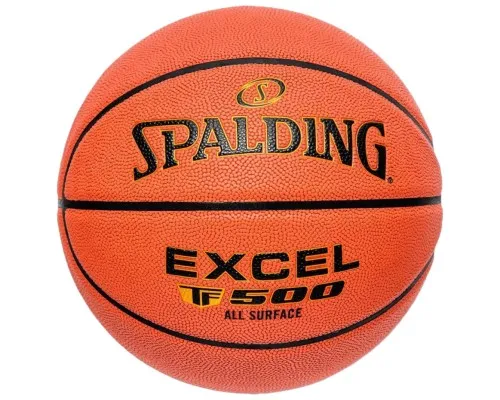 Мяч баскетбольный Spalding Excel TF-500 помаранчевий Уні 7 76797Z (689344403755)