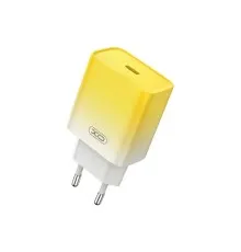 Зарядний пристрій XO CE18 PD30W USB-C Yellow (XO-CE18-YEL)