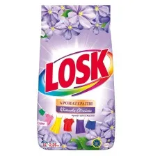 Пральний порошок Losk Color Ароматерапія Ефірні олії та аромат квітки Жасмін 2.25 кг (9000101575392)